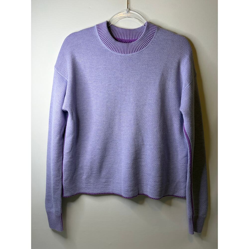 lululemon athletica Lavender Cowl Neck Sweater